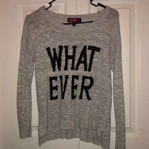 Whatever long-sleeve